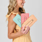 Saige Slim Wallet in Brown