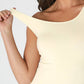 Zoey Plain Jersey Tank Top in Stone