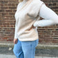 Willow Turtle Neck Cap Sleeve Sweater