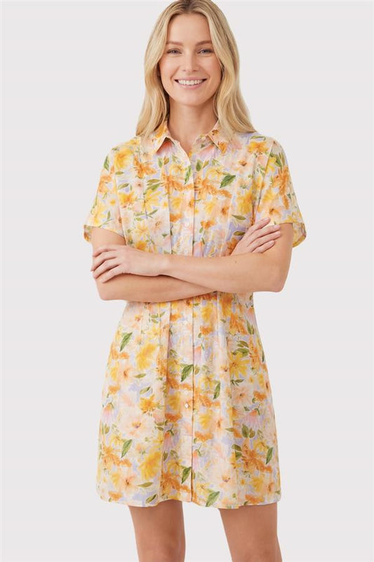 Lyndsey Floral Mini Dress
