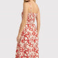 Renee Smocked Dress in Red
