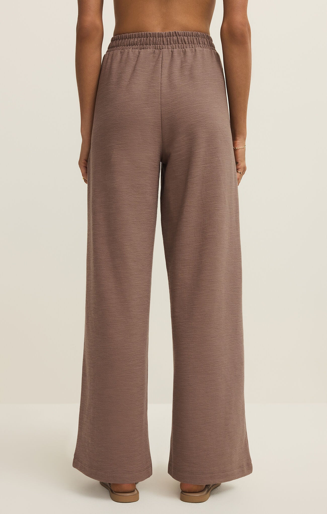 Andre Wide Leg Pant in Milk Shake