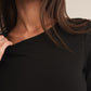 Black Second Skin Crew Long Sleeve