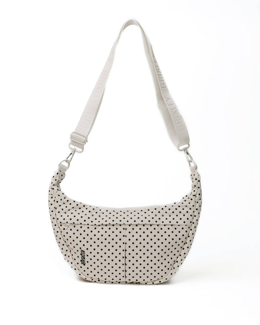 Pearl Dot Crescent Bag