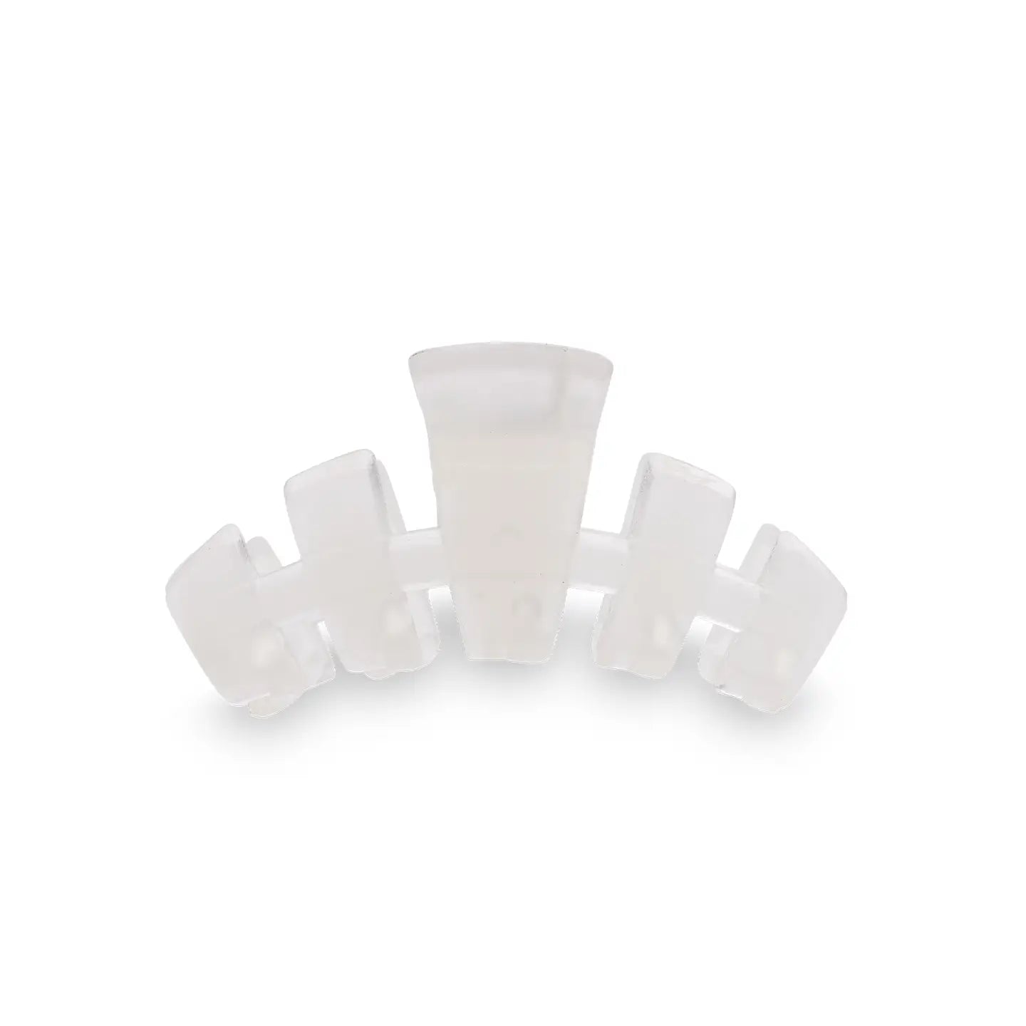 White Tiny Classic Hair Clip