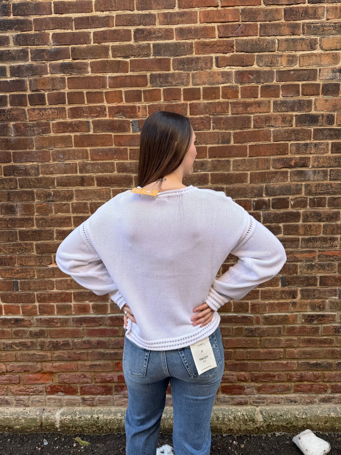 Bellami Sweater in White