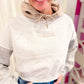 Neutral Mama Colorblock Hoodie