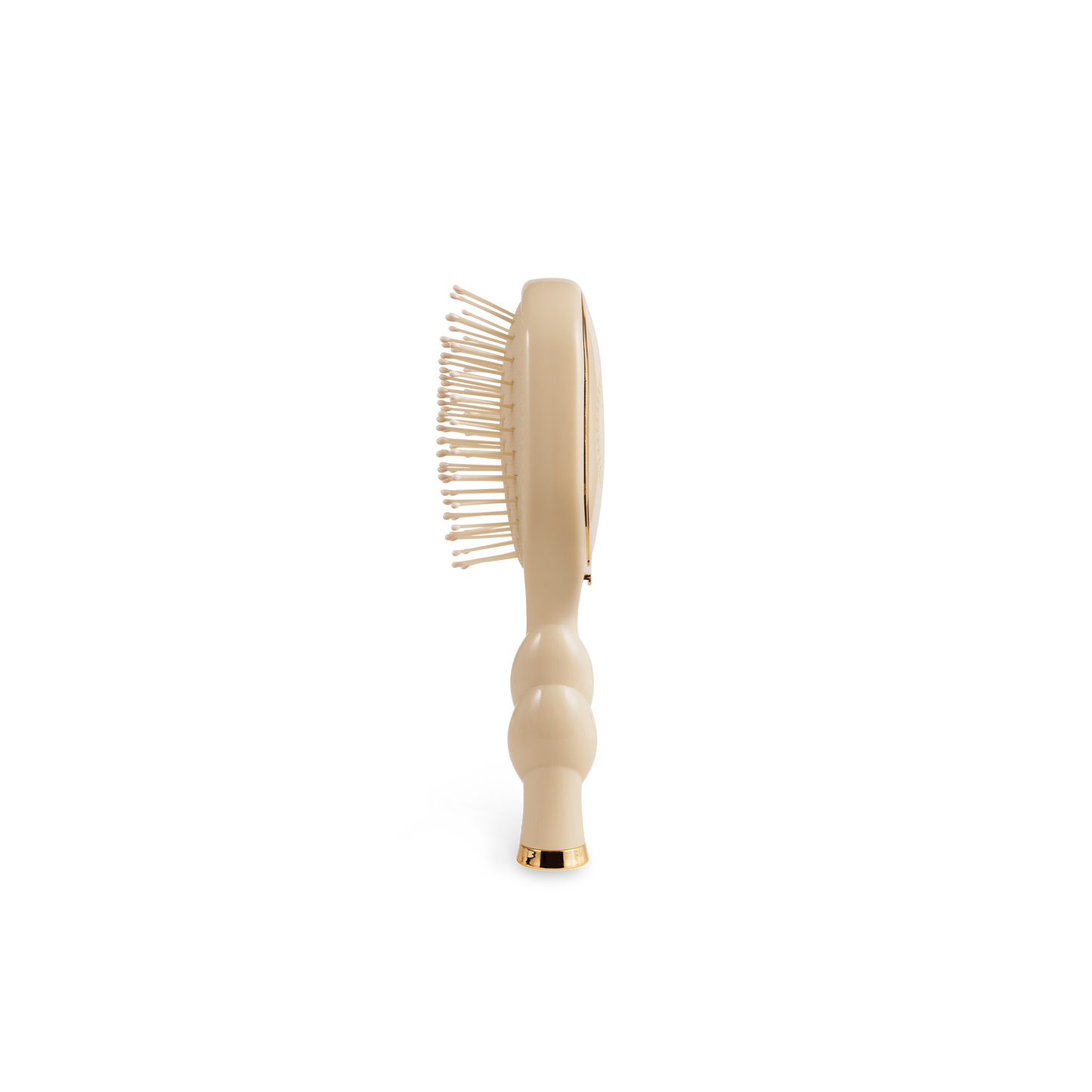 Mini Detangler Brush for Medium Hair in Tan