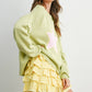 Tayler Layered Ruffled Eyelet Mini Skort in White