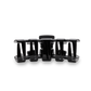 Jet Black Medium Classic Hair Clip