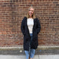Norah Quilted Puffer Jacket in Black