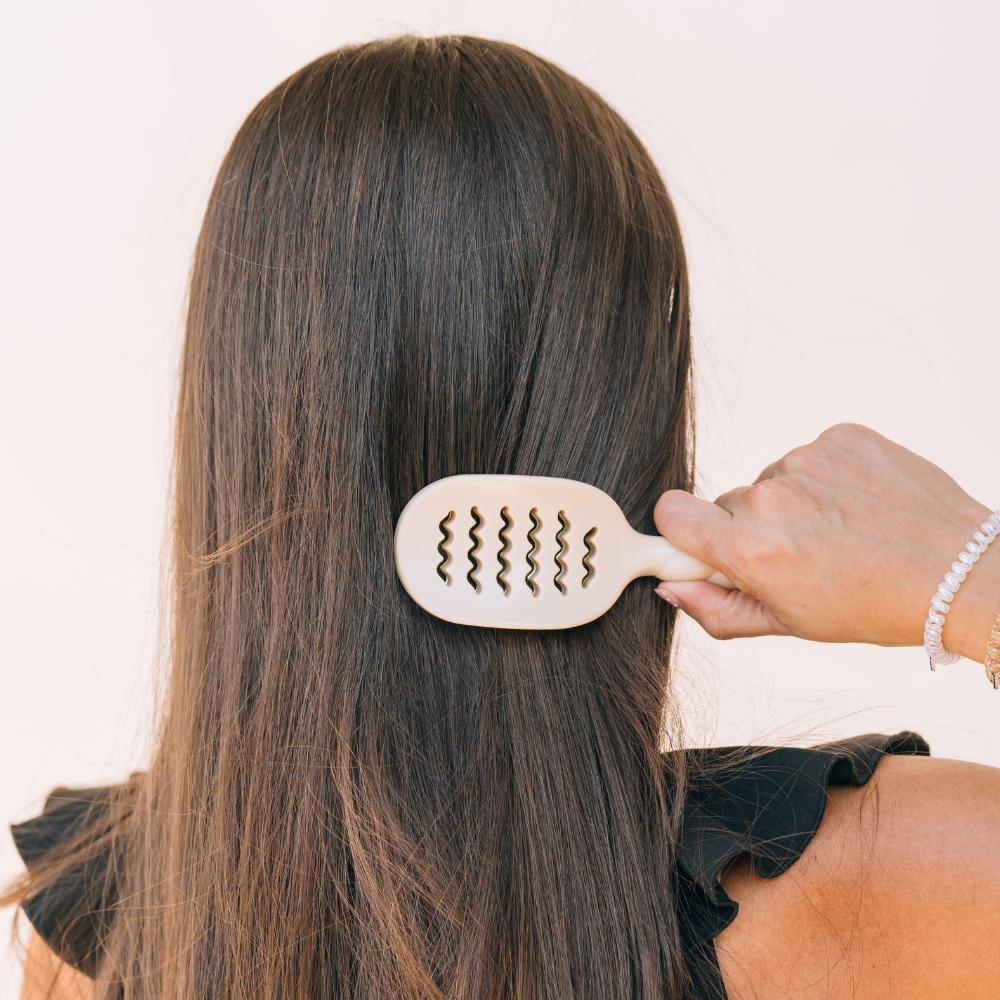 Tan Mini Vent Brush