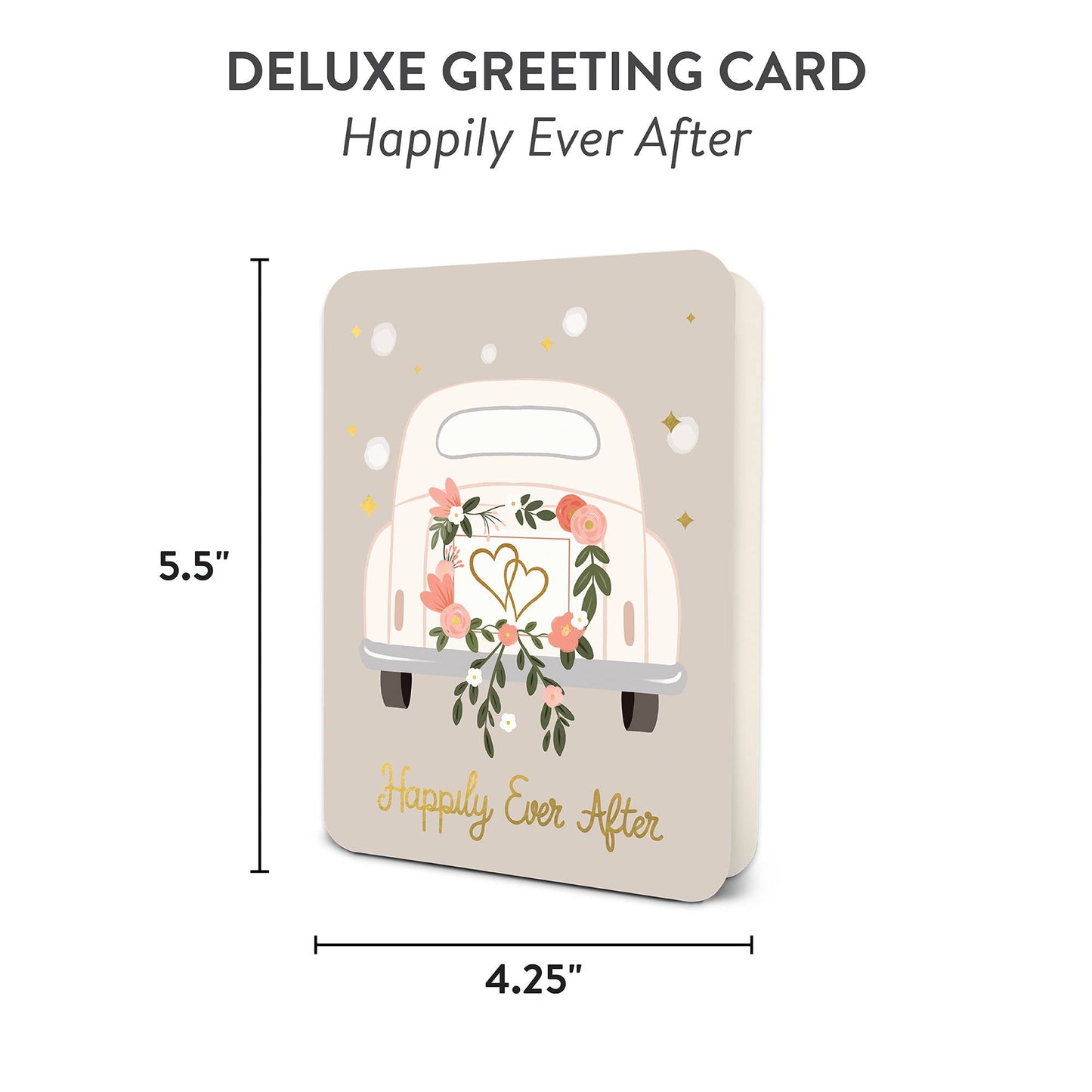Happily Ever After Deluxe Greeting Card