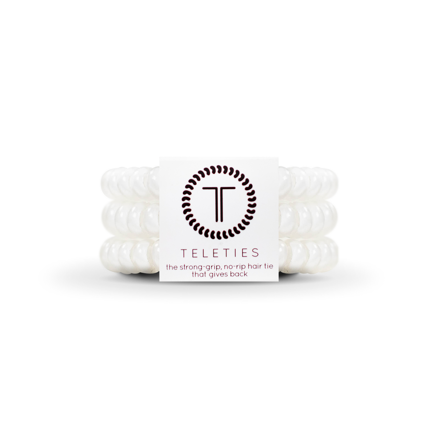 Coconut White Small 3-pack Teleties