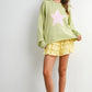 Tayler Layered Ruffled Eyelet Mini Skort in White