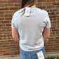Tourist Knit Jersey Tee in Rain