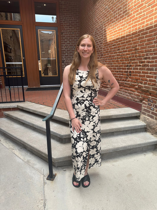 Valencia La Plage Midi Dress in Floral