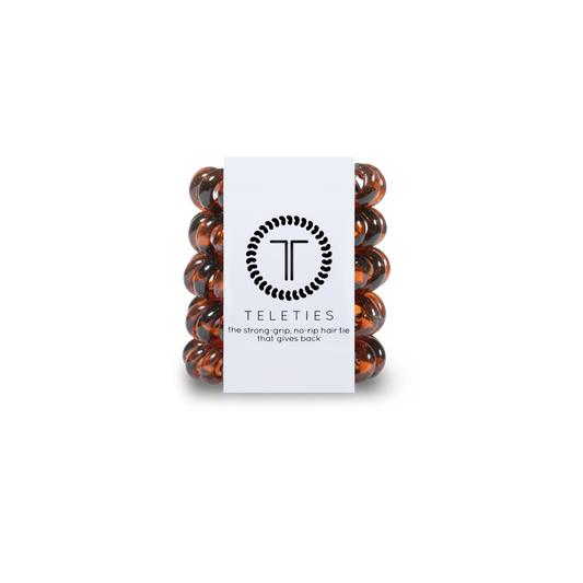 Tortoise Tiny Spiral Hair Coils 5 Pack