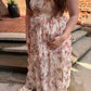 Kari Floral Smocked Midi Dress