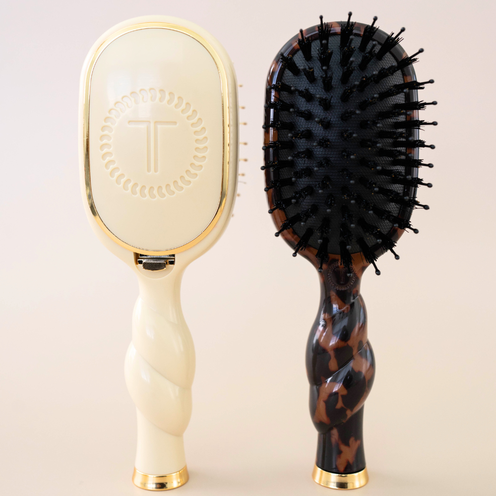 Tan Mini Boar Brush