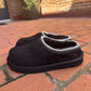 Kelli Tasman Slippers in Black