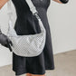 Pearl Dot Crescent Bag