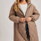 Norah Quilted Puffer Jacket in Black