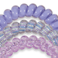 Spiral Hair Coils  Large in Lavender Mist