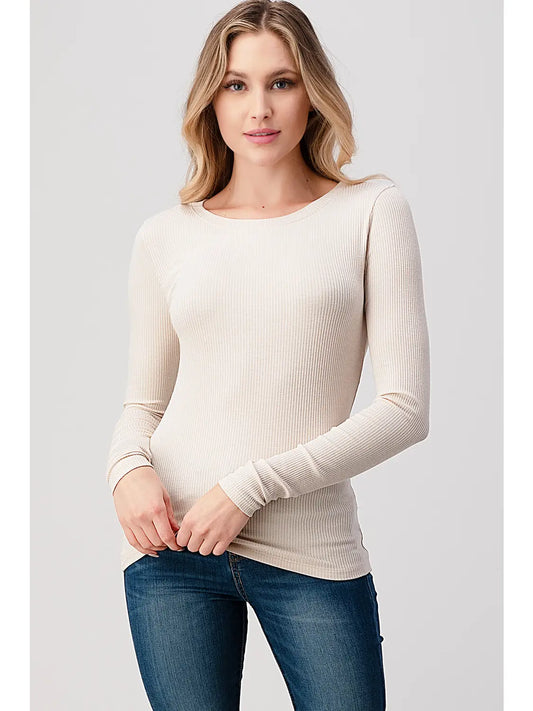 Brittany Long Sleeve in Rainy Day