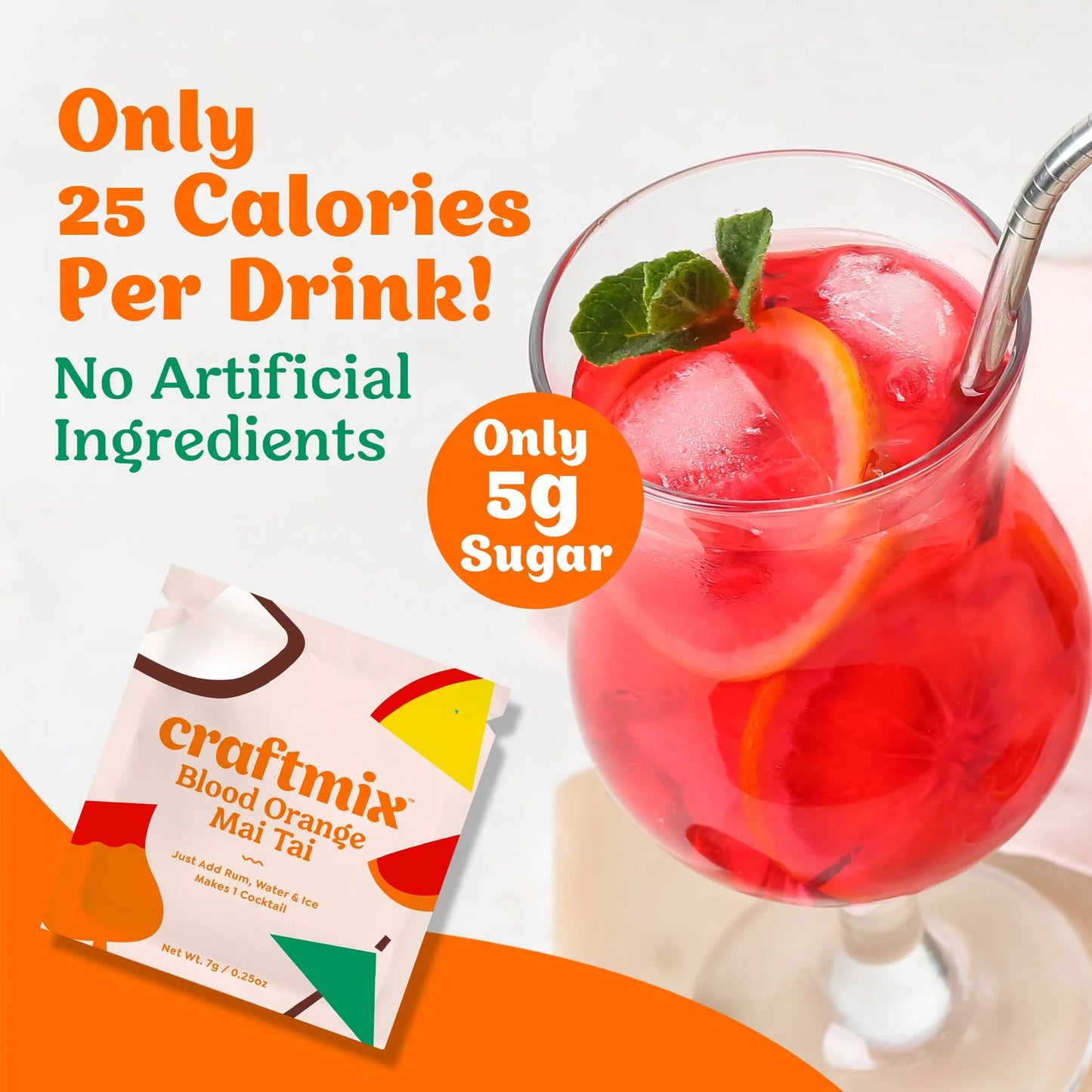 Blood Orange Mai Tai Cocktail Mix