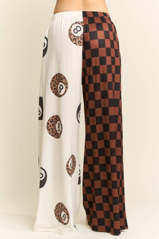 Jessie 8-Ball Checkered Pants