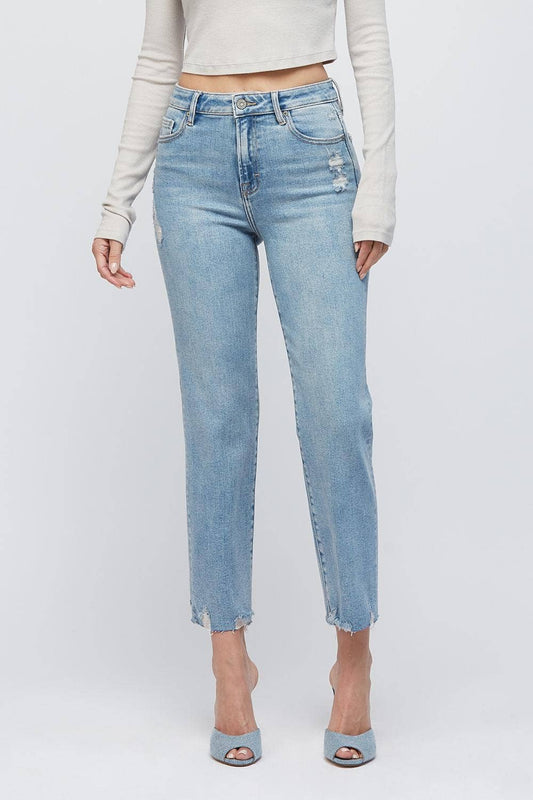 Tracey Medium Light Grinded Cropped Straight