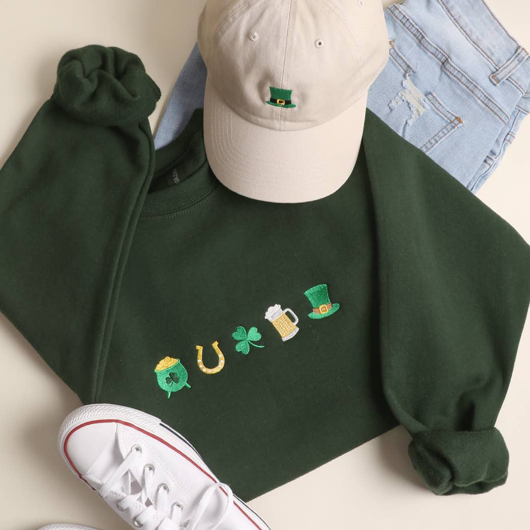 St Patrick's Day Crewneck Mini Icons
