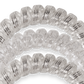 Spiral Hair Coils | Large | Silver Slay Hair Ties