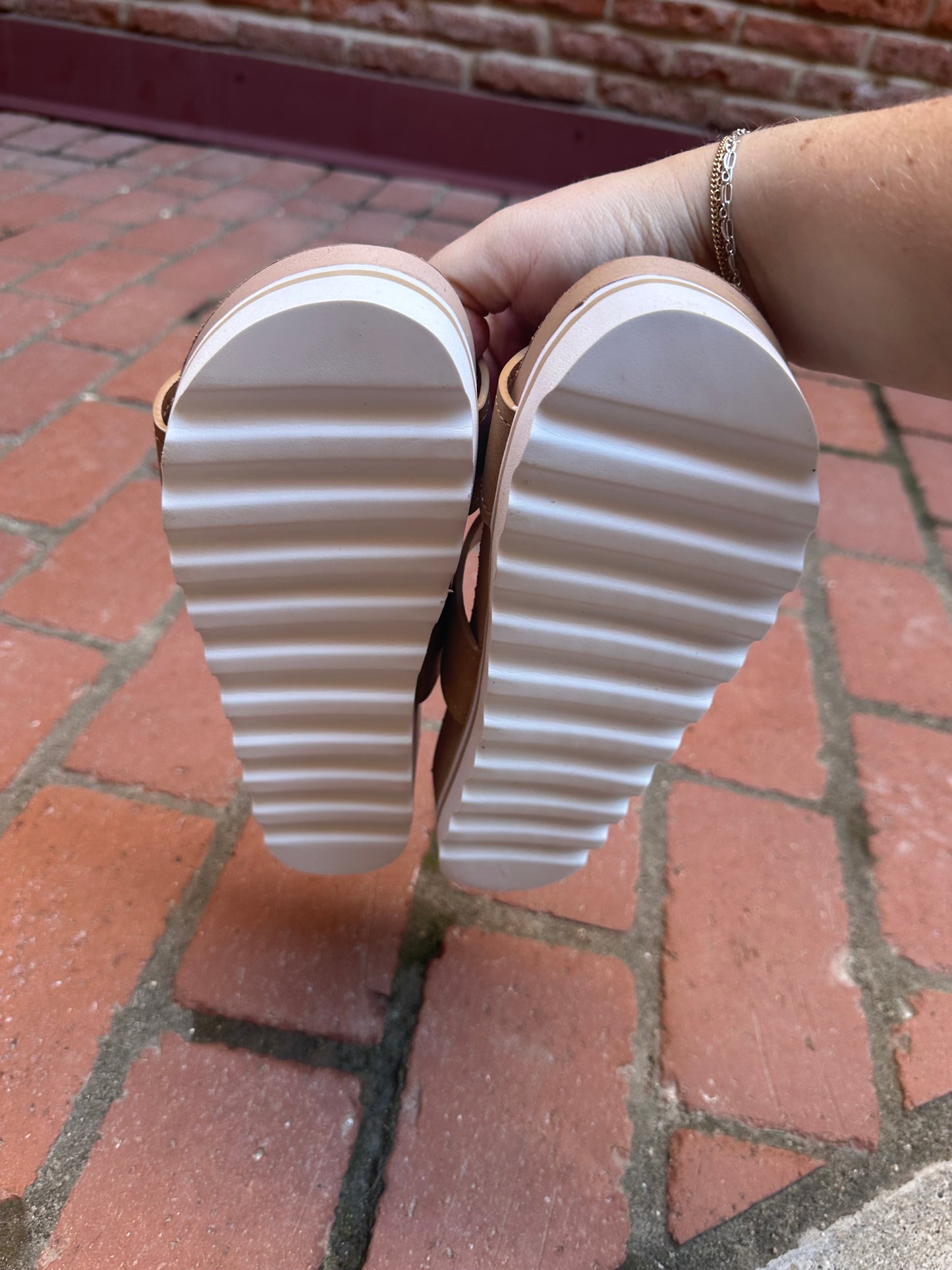 Paislee Sandal in Tan