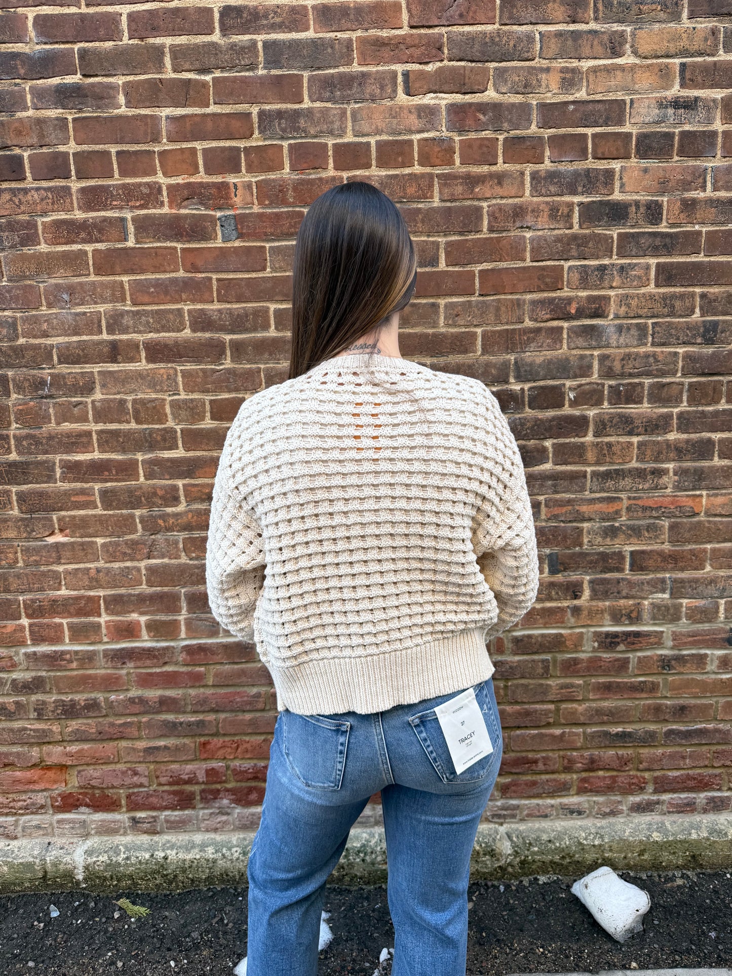 Logan Sweater Jacket Crystal
