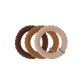 Espresso Yourself Large Nylon Hair Ties