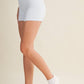 Gingham Print Contrast Binding Biker Shorts in Blue Gingham