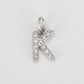 Silver Initial Charms A-Z