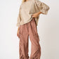 Klara Washed French Terry Drop Balloon Mauve