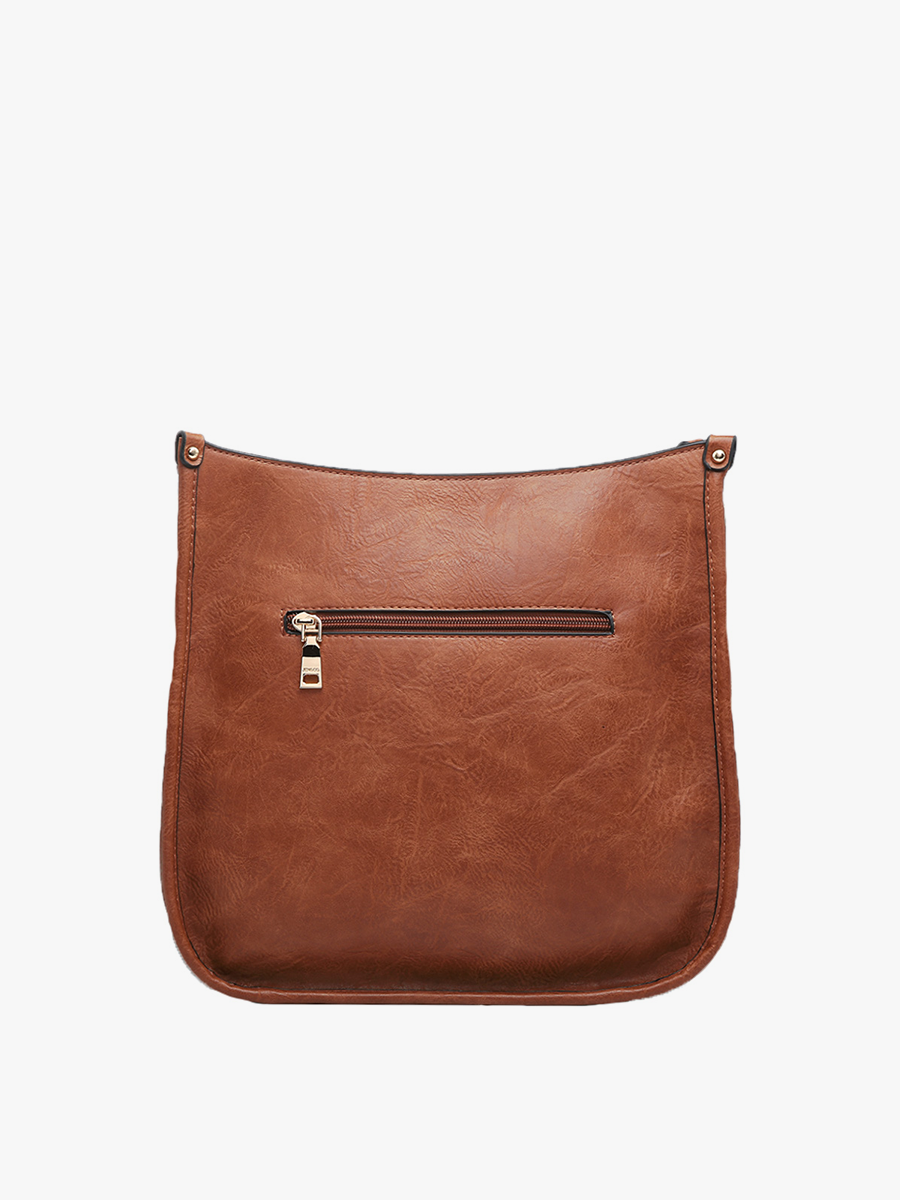 Brown Posie Crossbody w/ Removable Strap