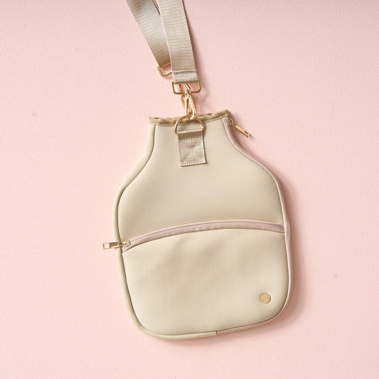 Pickleball Paddle Case in Tan