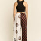 Jessie 8-Ball Checkered Pants