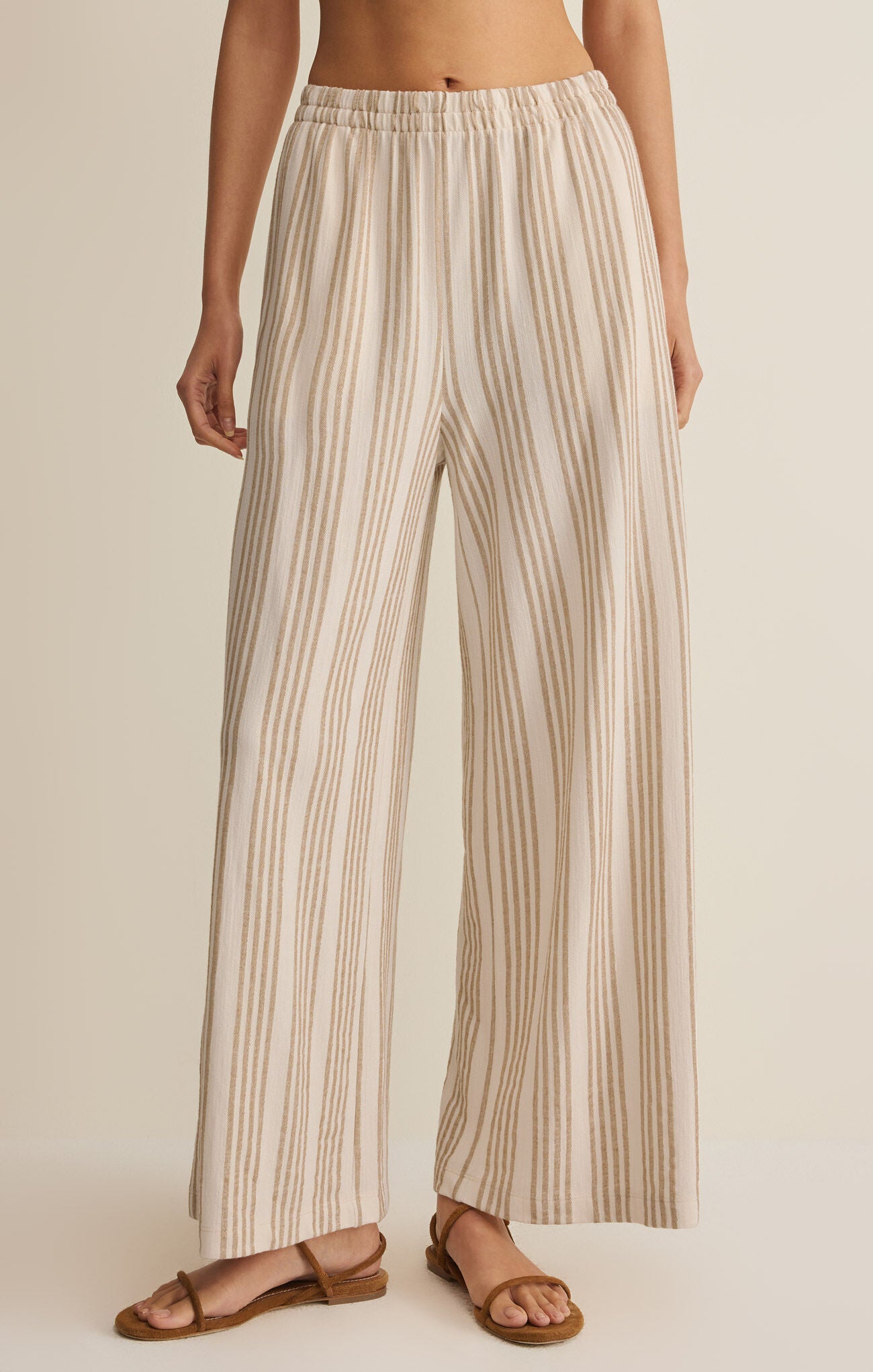 Scout Jersey Pant in Cloud Stripe