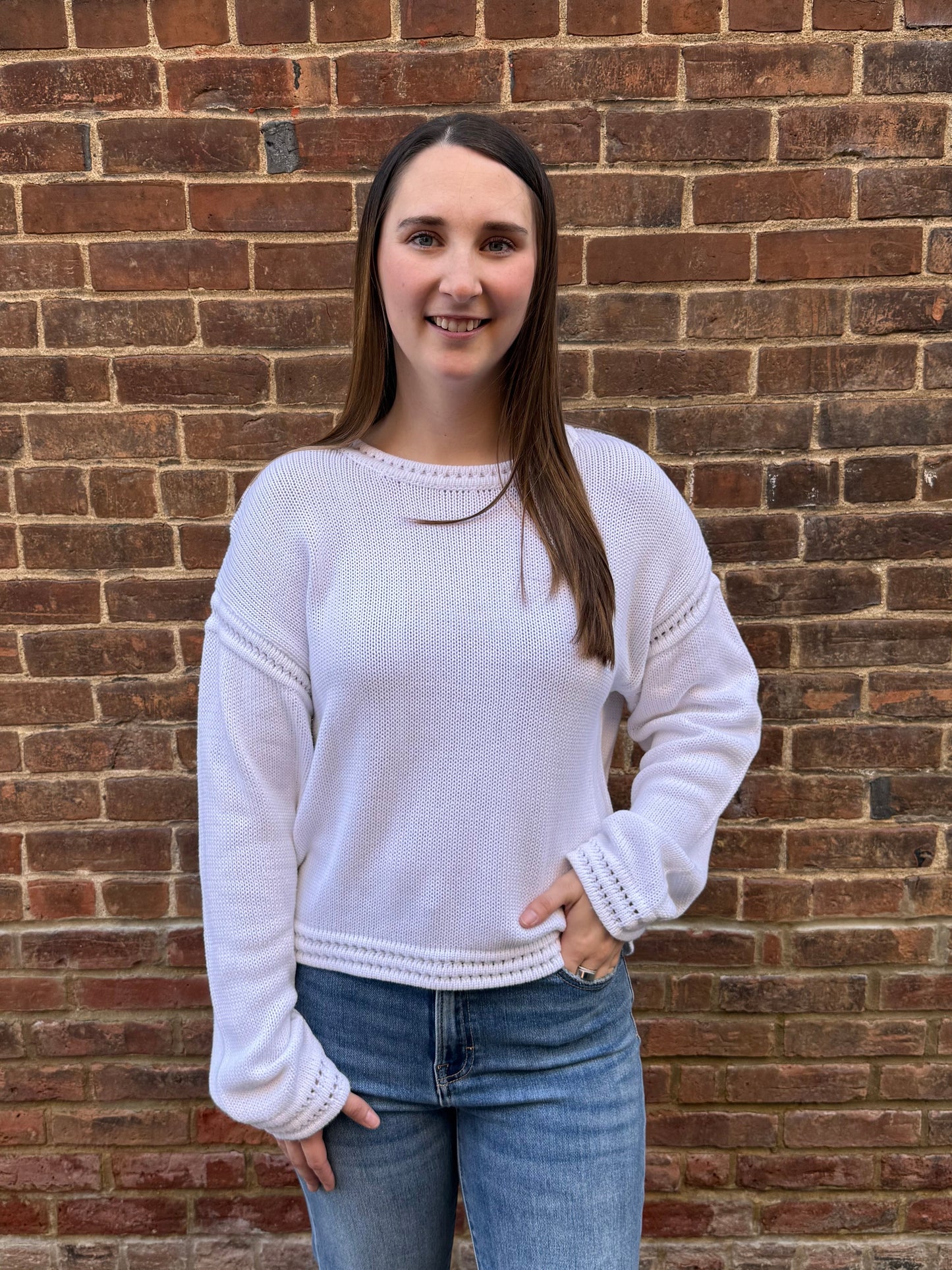 Bellami Sweater in White