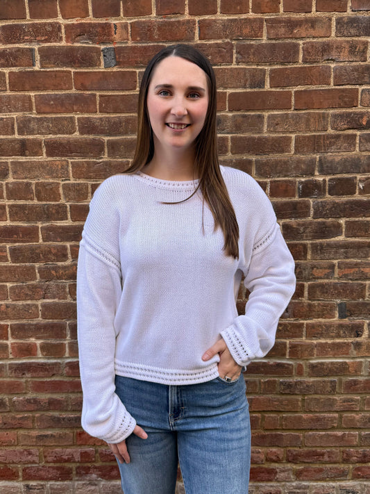 Bellami Sweater in White