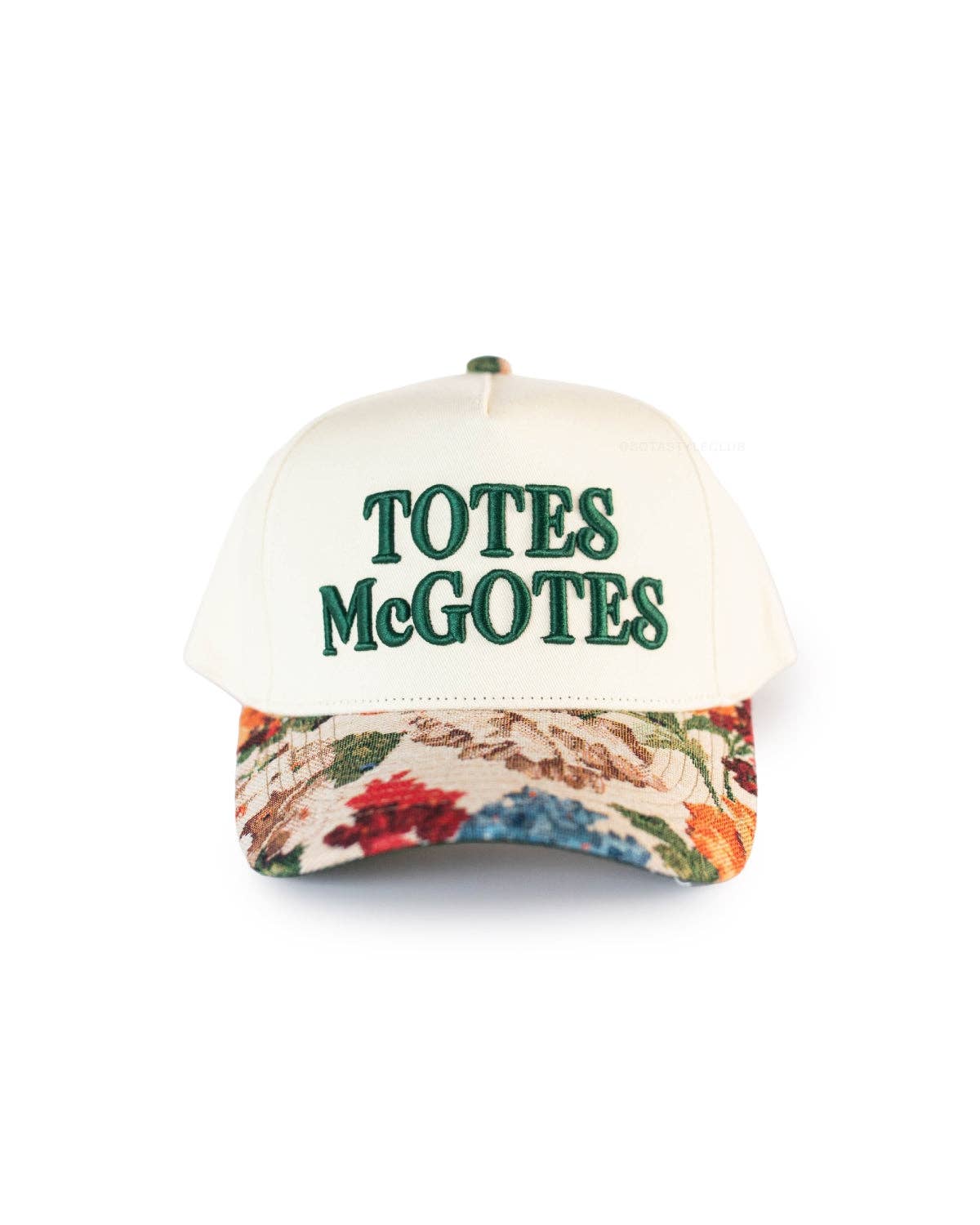 Totes McGotes Floral Embroidered Trucker Hat