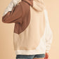 Whitney Wavey Hoodie in Sand