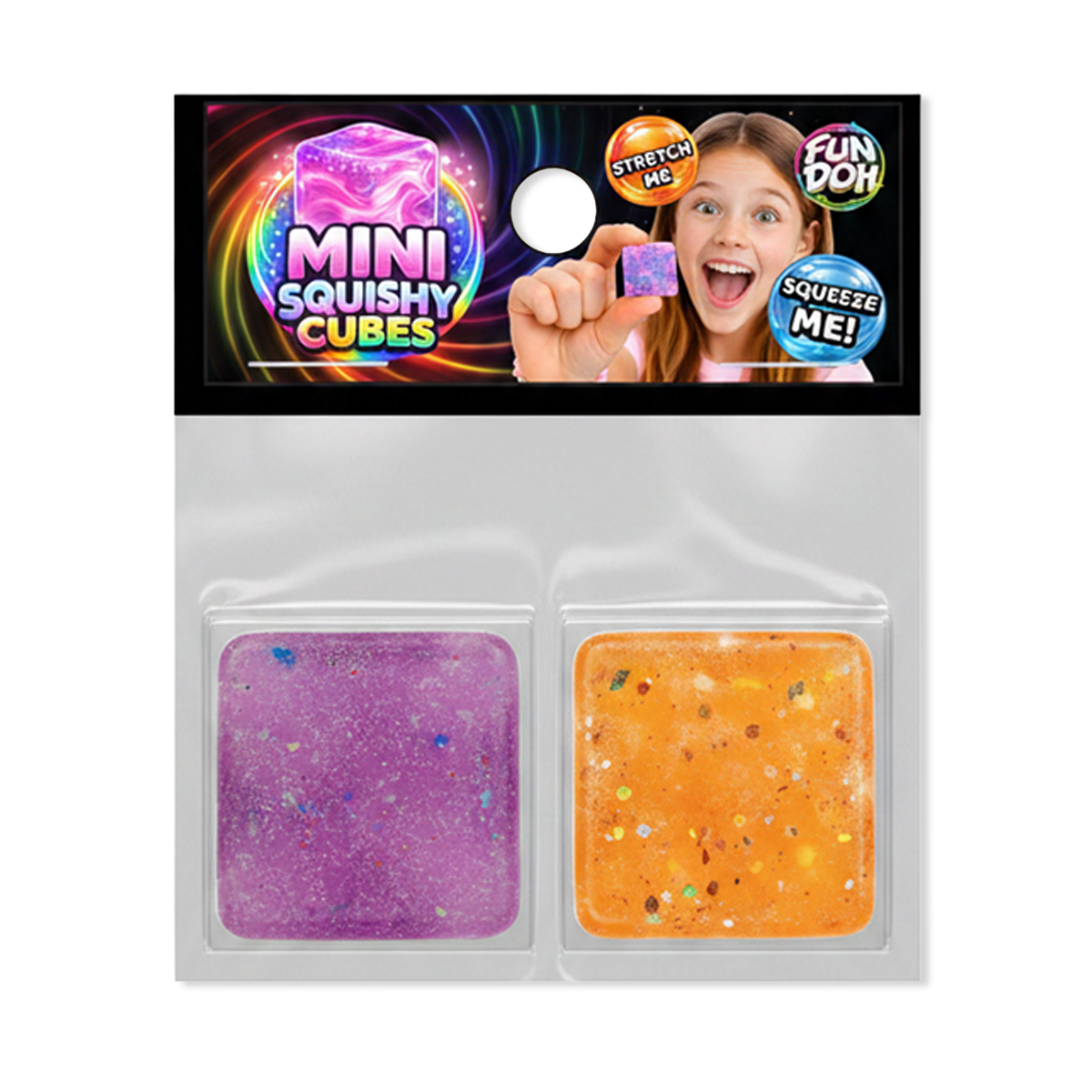Mini Squishy Cubes