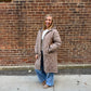 Norah Quilted Puffer Jacket in Mushroom